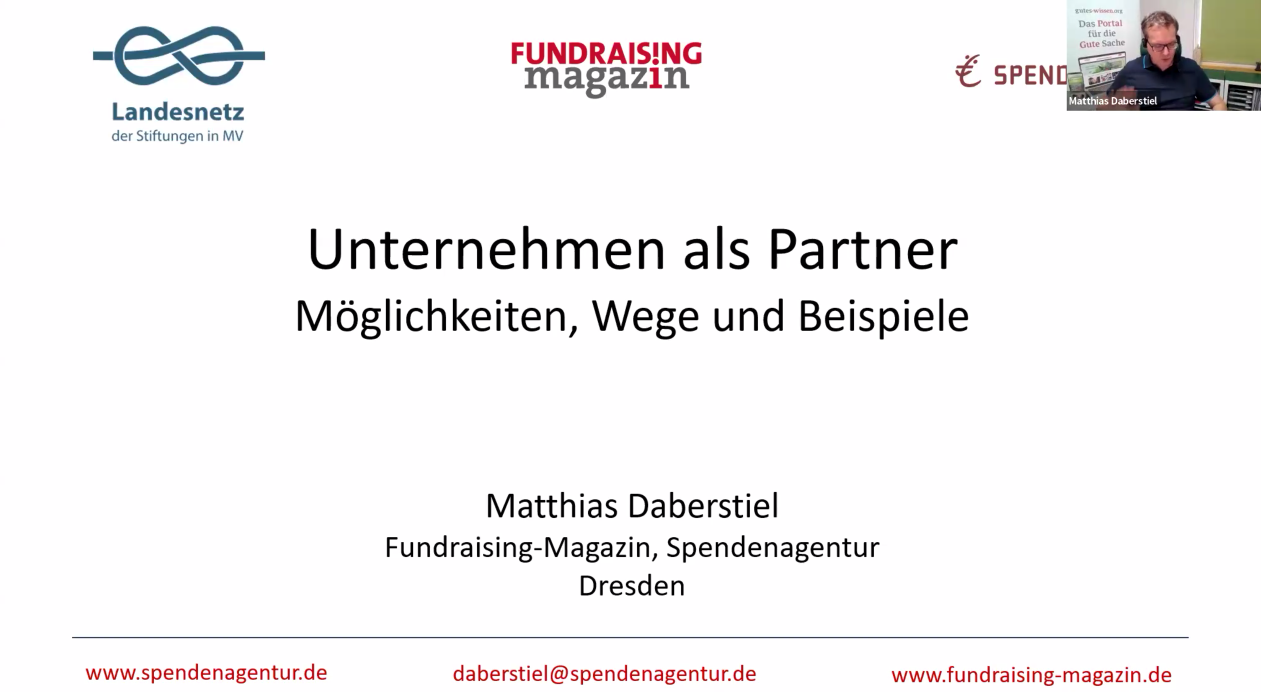 Download pdf Unternehmenskooperation für Stiftungen